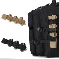 Tactical Molle Knife Shealth Adapter Attachment Adaptor Pack Rucksack Cinch Fasten Strap PALS Camping Hunting Accessories 1PC