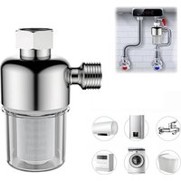 New 40 Micron Spin Down Sediment Filter 316 Stainless Steel Element Reusable Front Filter Sediment Water Filters Pre-Filtration
