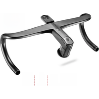 AliExpress NONE JAWBONE Full Carbon Road Bike Integrated Handlebar Ultralight Full Inner Cable Bicycle Handle bar Cycling Product Accessories