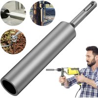 SDS Plus Ground Rod Driver Durable 17mm Earth Stake Grounding Rod Hardened Steel for SDS Plus Rotary Hammer Drill Power Tool