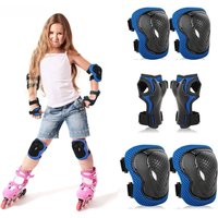 AliExpress BraceTop Kids Sports Protective Gear Sets, Knee Pads & Elbow Pads Wrist Guards,3~12yrs Girls Boys Cycling Skating Skateboard Bike Scooter