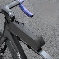 AliExpress ESLNF Bicycle Upper Pipe Package Mountain Road Bike Large Capacity Hard Shell TPU Waterproof Front Beam Package with Screws