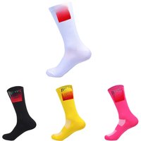 AliExpress NONE 4 Colors New 2025 Cycling UAE Team Socks Men Women Spring Autumn Quick Dry Mid-calf Football Socks Sports Running Bike Socks