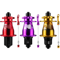 AliExpress ARC MT039 MTB mountain bike hub 32H 6 bolts disc rear bicycle hub qr 135mm HG XD MS 11 12 v wheel hub-Red Gold Purple Orange Silver