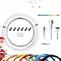 AliExpress NONE JAGWIRE Bicycle Non-Oiled Shifter Cable Housing Kit Universal Shift Cable Wire Pipe Tube LEX 4mm MTB Road Bike Cycling Parts