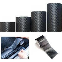 AliExpress NONE 3D Carbon Fiber Bicycle Car Stickers MTB Road Bike Frame Protection Sticker Tapes Auto Door Sill Side Mirror Anti Scratch Tape