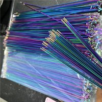 AliExpress Bicycles Rainbow Spokes Vibrant Titanium-Coated Bike Stainless Steel Spokes Colorful Caps Durable Spoke for MTB/Road Bicycles