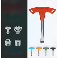 AliExpress coogens T Slotted Opening Screwdriver Repair Tool Spanner for Sony Canon Nikon Fuji Bicycle Camera Tripod Plate Board Screw Adapter DSLR