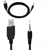 1Pc 2.5mm New USB Charger Power Cable Cord for Synchros E40BT/E50BT Headphone J56BT S400BT S700 Easy To Use Durable CE1789