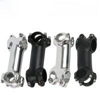 AliExpress NONE UNO Bike Stem Ultralight 7/17/35Degree 28.6x25.4MM 60-130MM MTB Road Stem Bike for Fork Mountain MTB Bicycle Kalloy Black Sliver
