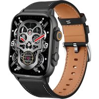Leather Watch Strap For COLMI P71 P81 Band 20 22mm Replacement Strap For COLMI C81/C60/M42/V68/P73/P76 Men Women Watch Bracelet