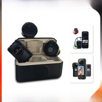 wireless microphone mic for Insta360 One X2/X3 mic audio no need mic adapter action camera Accessory hifi sound noise reduction
