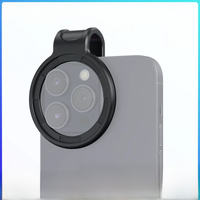 SmallRig Filter Clip for iPhone 14/13/12 Series 52/67mm Magnetic Clamp Cellphone Filter Ring Adapter for Samsung for Huawei 3845