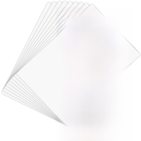 10 Sheets Printable Vinyl Sticker Paper A4 Glossy self-adhesive Copy Paper InkJet Printer Paper for Inkjet printer DIY Crafts