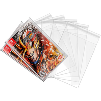 100pcs/Lot For Nintendo Switch Game Case Resealable Protective Sleeve OPP Plastic Bags for NS Cartridge