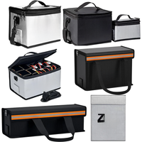 AliExpress ZEEE Zeee Lipo Safe Bag Ebike Battery Fireproof Bag Large Capacity for Storage Charging Battery Explosionproof Safe Guard Bag RC Part