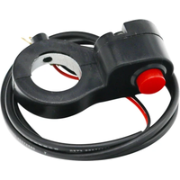 AliExpress MotoLovee 7/8'' Universal Motorcycle Handlebar Switch Horn Starter Kill Button Switch E-Bike Motor Single Switch