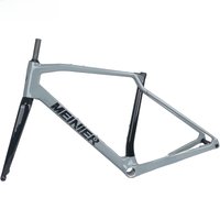 AliExpress carbomania Carbon gravel frameset T1000 Carbon Gravel Frame Flat Mount Disc Brake Threaded T47 Internal Cable Gravel Road Bike Frames