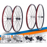 AliExpress NONE Mountain Bike Wheel set 24/26inch V brake Rotary Type /Cassette Type 2Bearing 100X135mm 6/10S 26er 27.5inch MTB Bicycle Wheel