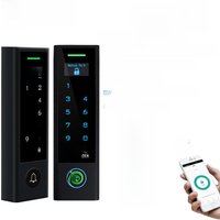 LCD Screen WIFI Tuya Fingerprint Door Access Control Waterproof 125Khz RFID Card Standalone Biometric Access Control System