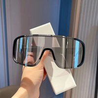 AliExpress Other Trend big box outdoor cycling glasses online celebrity sunglasses personality men and women mountaineering ski glasses.