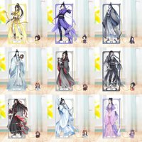 Anime Mo Dao Zu Shi Cosplay Wei Wuxian Jiang Chen Jin Lin Jiang Yanli Wen Ning Metal Bookmark Props Cards Accessories Gift