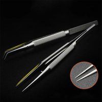 MECHANIC Superfine Tweezers T Series TK-11/15 TC-11/15 precision tin-planted steel mesh titanium alloy tweezers for phone repair