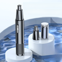 Electric Nose Hair Clipper Rechargeable Multi-kinetic Shaving Two-in-one Unisex Fully Automatic Washable Trimmer