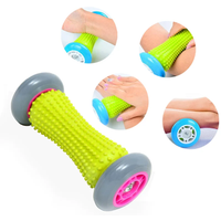 Foot Massager Roller Massage For Relief Plantar Fasciitis Heel Arch Pain Reflexology Therapy Deep Tissue Trigger Point Recovery