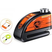 AliExpress Rockbye ROCKBYE Bike Anti-theft Padlock USB Rechargeable Waterproof Motorcycle Disc Brake Lock Alarm 120db Anti-theft Electric Car Lock