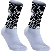 AliExpress NONE 2024 Skull pattern Sport Socks Unisex Cycling Socks Men Outdoor Sports Socks Bike Footwear for Road Bike Socks