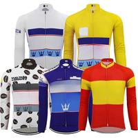 AliExpress DOWNORUP Reynolds Long Sleeve Cycling Jersey Winter Fleece And No Fleece White Yellow Classic Bike Clothing Maillot Ciclismo