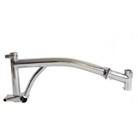 AliExpress Titanium Trifold Bicycle Frame, Folding Bike Parts, 16 in, 20 in, titanium Folding Bicycle, Bicycle accessories