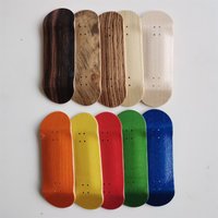 Professional 97*34mm Fingerboard Deck 5 Layer Canadian Maple Wood for Mini Wooden Skateboard