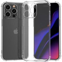 Clear Shockproof Silicone Phone Case For iPhone 15 Pro Max Camera Protection Case on iPhone 15 Plus 15Pro Max Cover Cases