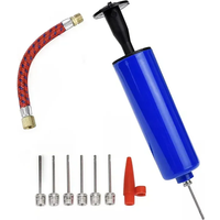 AliExpress One Set Ball Pump Set Hand Pump Inflator Portable Ball Inflating Pump Tools with Air Hose