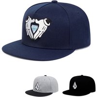 New Men's Fashion Diamond Embroidery Pattern Hip Hop Hat Outdoor Sports Duck Tongue Hat Embroidered Women's Baseball Sun Hat