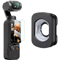 K&F CONCEPT Magnetic Wide-angle Filter Accessories Protection Action Camera Lens for DJI Osmo Pocket 3 Magnetic Installation