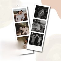 Custom Fridge Magnet 2.5x8inch Photo Booth Strip Personalize Refrigerator Magnets Kitchen School Metal Locker Wedding Decoration