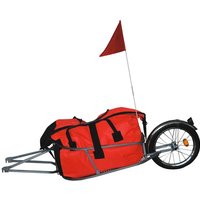 AliExpress NONE Solo Single-Wheel with 16inch Tyre Bike Bicycle Cargo Trailer - Bike Touring Camping Luggage Carrier Barrow