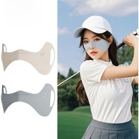 AliExpress NONE GTUBIKE Summer Ice Silk Mask Breathable Sunscreen Face Scarf Eye Patches Anti UV Eye Protection Mask Cycling Golf Face Masks