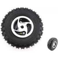AliExpress NONE 4.10-4 pneumatic wheels for 49cc mini quad bike scooter inner and outer tubes with alloy