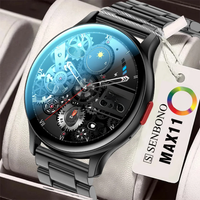 SENBONO MAX11 2023 Smart Watch 1.43 Inch AMOLED 100 Sports Modes Voice Calling Watch Always On Display Smartwatch for Men Women