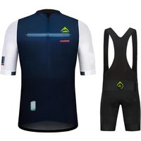 AliExpress 2025 Merida Cycling Jersey Sets Men's Bicycle Short Sleeve Cycling Clothing Bike Maillot Cycling Jersey Bib Shorts