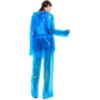 AliExpress NONE Disposable Raincoat Set Dustproof Waterproof Raincoat Suit for Men Women Hiking Fishing Anti-fog