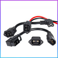 AliExpress DIVEDEER 2+6 E-bike Lithium Battery Charging Interface Replacement Plug Socket with Wire Electric Vehicle Charger Connector Adapter