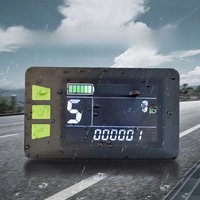 AliExpress Mcezdy UART 2 P3C Electric Bike LCD Display Meter E Scooter LCD Panel With USB UART For Mountain Electric Bike Parts (5PIN)