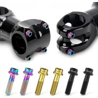 AliExpress RISK Titanium Bicycle Stem Screws M5x16/18mm MTB Road Bike Steering Stem Fixing Screws Ultralight Headset Top Cap Accessories