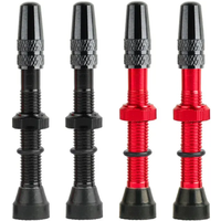 AliExpress DEEMOUNT 2pcs 40mm Bicycle Tubeless Tire Presta Valve CNC Cut Alloy/Brass Structured Stem Detachable Brass Core W O-ring Seals