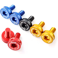 AliExpress MUQZI 2pcs Crank Arm Fixing Bolt 8mm Hex Screws For Bicycle Square Hole Crankset Bottom Bracket